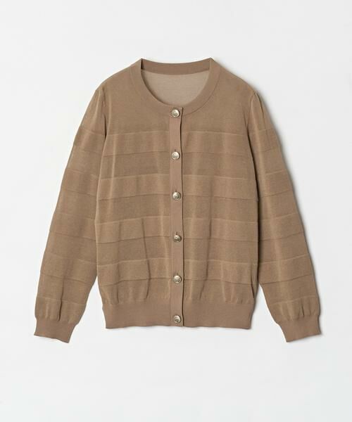 ＊＊allureville / アルアバイル カーディガン・ボレロ | シアーバスクボーダーカーディガン | 詳細25