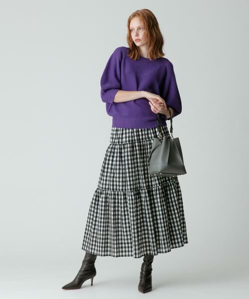 ＊＊allureville / アルアバイル ニット・セーター | ワイドネックプルオーバー | 詳細8