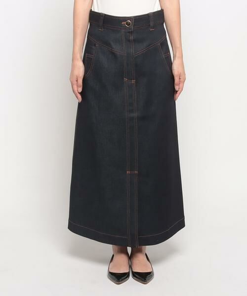 ＊＊allureville / アルアバイル スカート | デニムAラインスカート | 詳細1