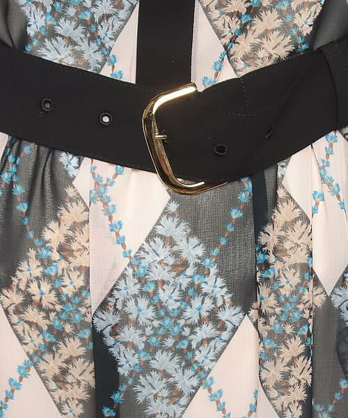 ＊＊allureville / アルアバイル ワンピース | アーガイルフラワーティアードワンピース | 詳細7