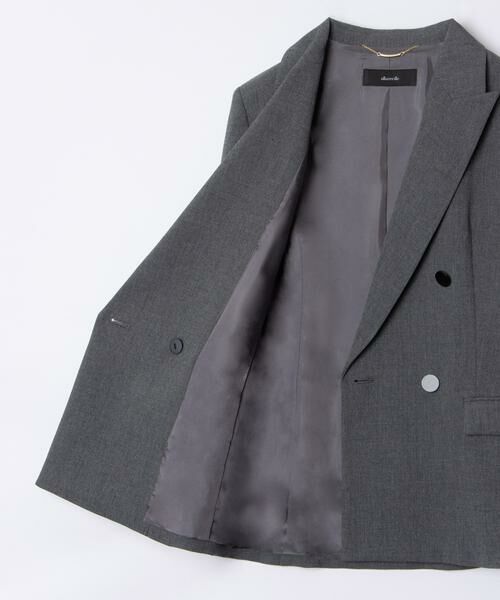 ＊＊allureville / アルアバイル テーラードジャケット | リオペルオックスダブルジャケット | 詳細21