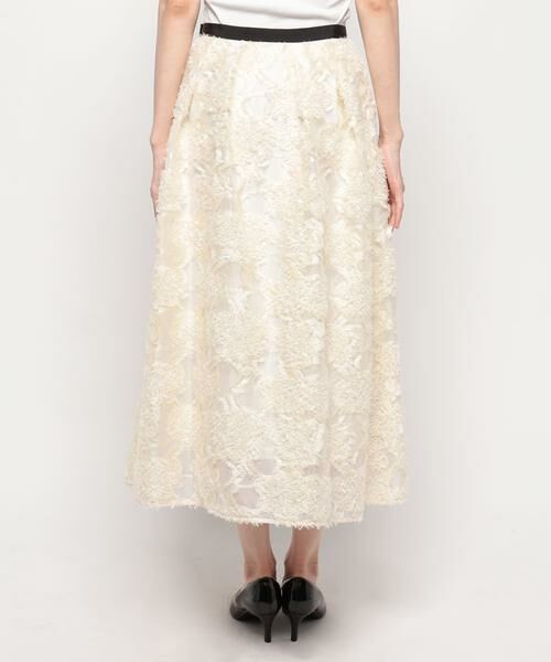 本日限定セール【新品未使用】アルアバイル　フレアスカート　ジャガードスカート カットジャガードフレアスカート|allureville OFFICIAL SITE