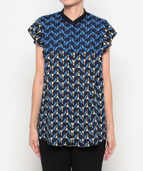 極美品 allureville アンティークデシンキカプリントブラウス allureville（アルアバイル）の「アンティークデシンキカ