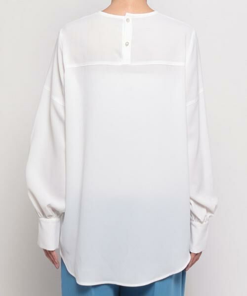 ＊＊allureville / アルアバイル シャツ・ブラウス | ACEツイルスリットパフスリーブブラウス | 詳細3