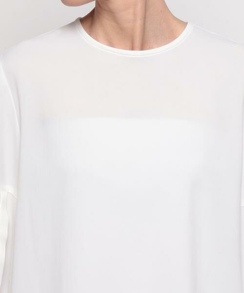 ＊＊allureville / アルアバイル シャツ・ブラウス | ACEツイルスリットパフスリーブブラウス | 詳細4