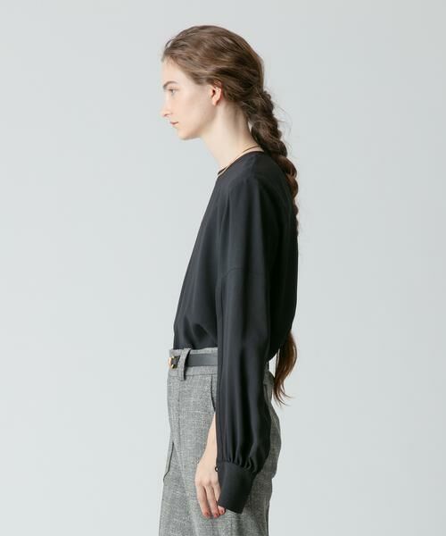 ＊＊allureville / アルアバイル シャツ・ブラウス | ACEツイルスリットパフスリーブブラウス | 詳細16