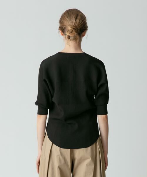 ＊＊allureville / アルアバイル ニット・セーター | スキッパーネックラウンドヘムプルオーバー | 詳細10