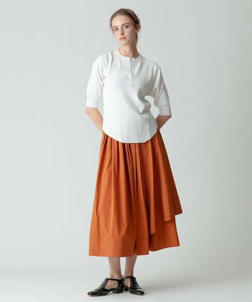 ＊＊allureville / アルアバイル ニット・セーター | スキッパーネックラウンドヘムプルオーバー | 詳細11