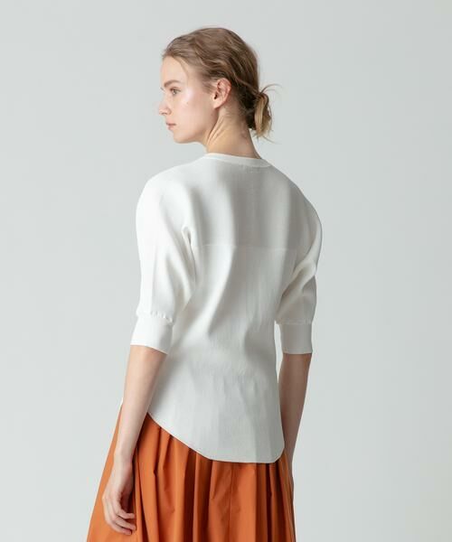 ＊＊allureville / アルアバイル ニット・セーター | スキッパーネックラウンドヘムプルオーバー | 詳細13