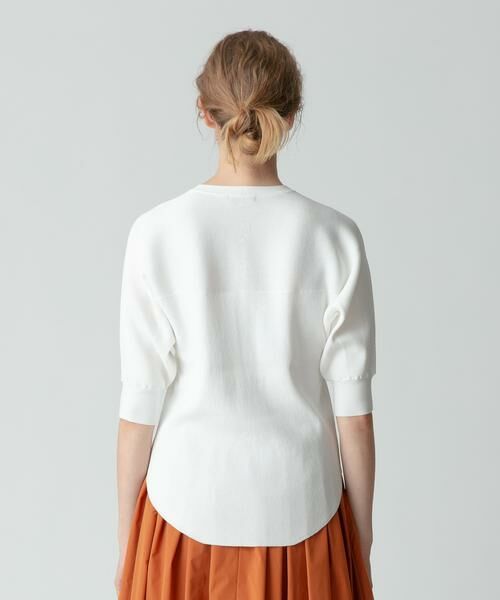 ＊＊allureville / アルアバイル ニット・セーター | スキッパーネックラウンドヘムプルオーバー | 詳細14