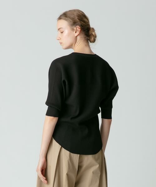 ＊＊allureville / アルアバイル ニット・セーター | スキッパーネックラウンドヘムプルオーバー | 詳細9