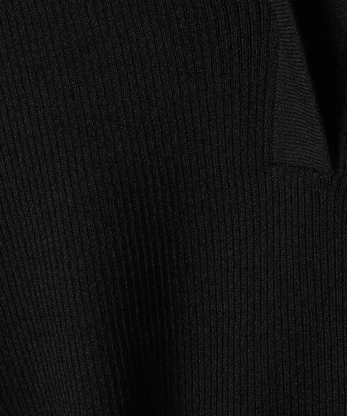 ＊＊allureville / アルアバイル ニット・セーター | スキッパーネックラウンドヘムプルオーバー | 詳細15