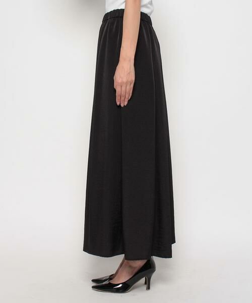 ＊＊allureville / アルアバイル スカート | ブライトサテンフレアスカート | 詳細3