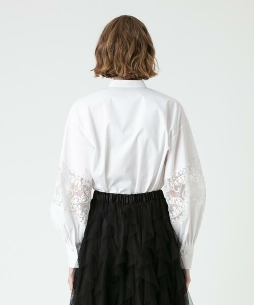 【極美品】allureville アルアバイル　オックススタンドフリルシャツ オックススタンドフリルシャツ | アルアバイル(allureville) | マルイ