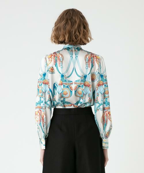 ＊＊allureville / アルアバイル シャツ・ブラウス | ハーネスプリントリボンブラウス | 詳細11