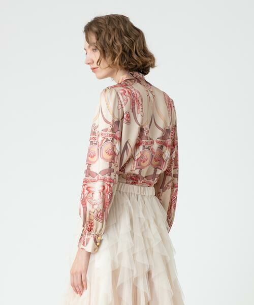 ＊＊allureville / アルアバイル シャツ・ブラウス | ハーネスプリントリボンブラウス | 詳細17