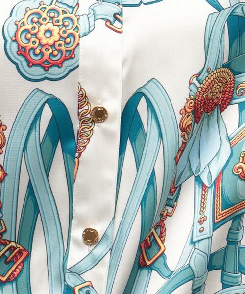 ＊＊allureville / アルアバイル シャツ・ブラウス | ハーネスプリントリボンブラウス | 詳細6