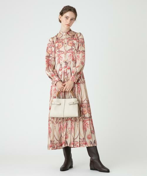 セール】 ハーネスプリントワンピース （ワンピース