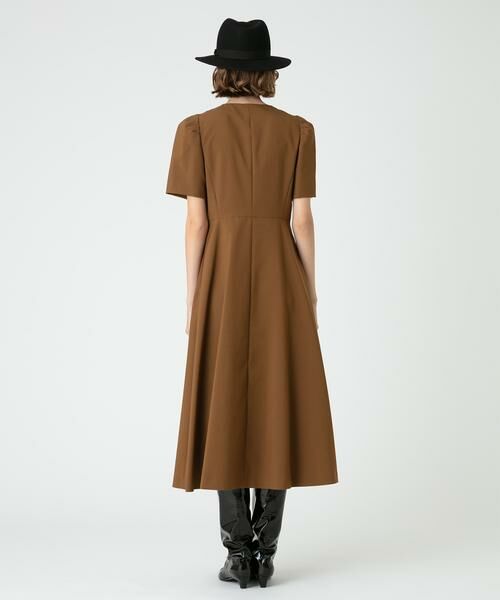 LOULOU WILLOUGHBYトロポリーフレアダブルワンピース タグ付き セール】 トロポリーフレアダブルワンピース （ワンピース