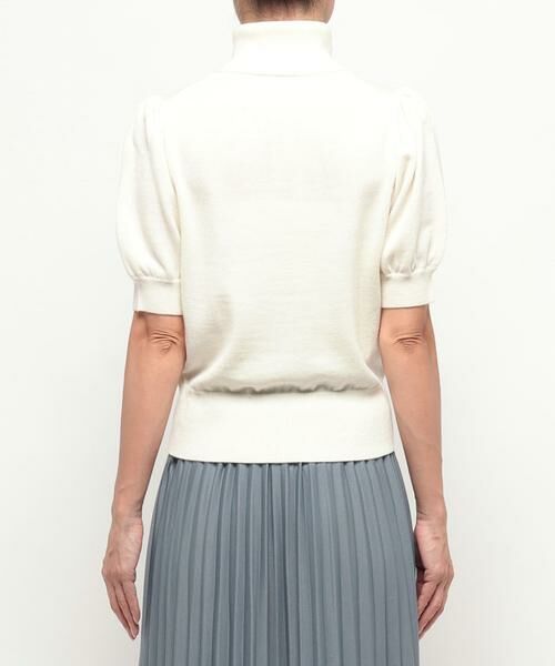 ＊＊allureville / アルアバイル ニット・セーター | コンパクトタートルハーフスリーブプルオーバー | 詳細3