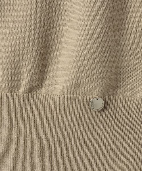 ＊＊allureville / アルアバイル ニット・セーター | コンパクトタートルハーフスリーブプルオーバー | 詳細7