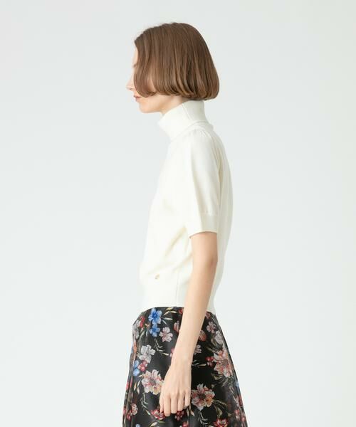 ＊＊allureville / アルアバイル ニット・セーター | コンパクトタートルハーフスリーブプルオーバー | 詳細10