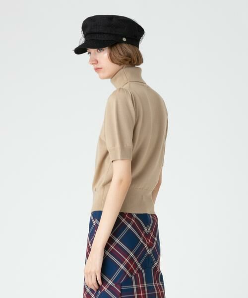＊＊allureville / アルアバイル ニット・セーター | コンパクトタートルハーフスリーブプルオーバー | 詳細14
