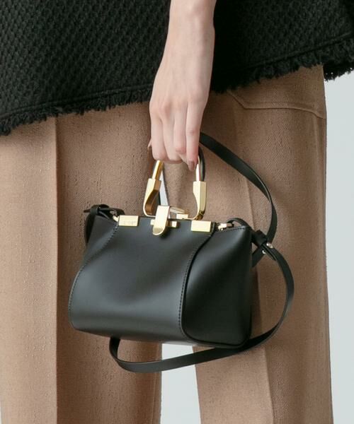 ＊＊allureville / アルアバイル ハンドバッグ | AMLETO MINI（ブラック）