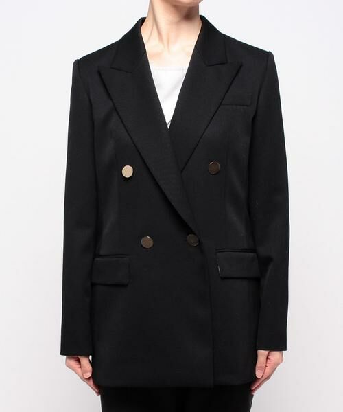 【美品】ハイカウントダブルジャケット ハイカウントギャバダブルジャケット （テーラードジャケット