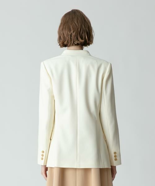 ＊＊allureville / アルアバイル ノーカラージャケット | ウールバーズアイノーカラージャケット | 詳細20