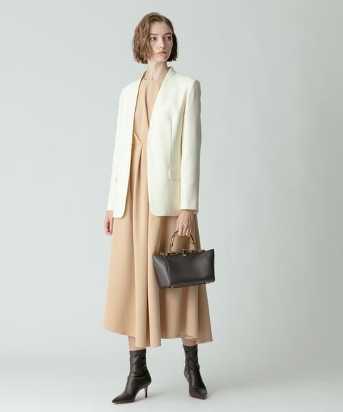 ＊＊allureville / アルアバイル ノーカラージャケット | ウールバーズアイノーカラージャケット | 詳細21