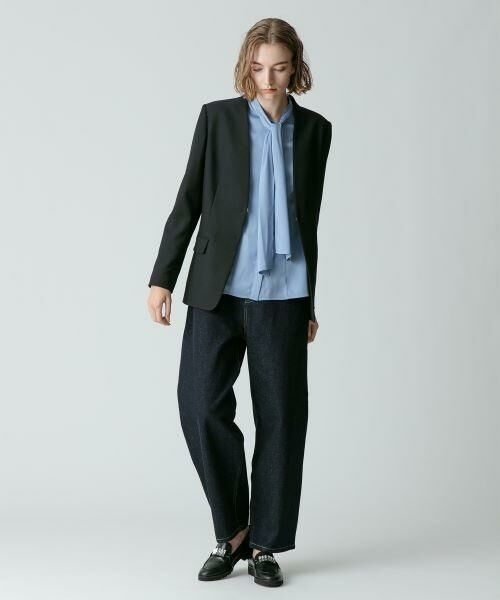 ＊＊allureville / アルアバイル ノーカラージャケット | ウールバーズアイノーカラージャケット | 詳細26