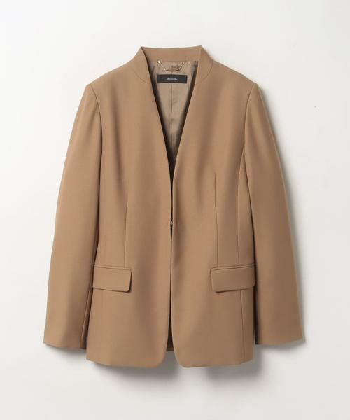 ＊＊allureville / アルアバイル ノーカラージャケット | ウールバーズアイノーカラージャケット | 詳細11