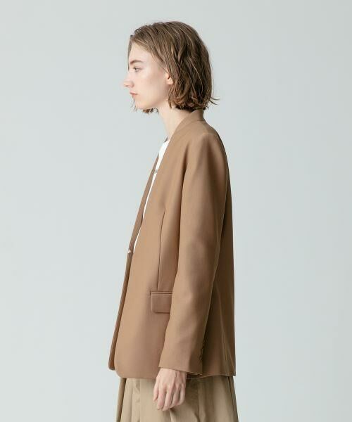 ＊＊allureville / アルアバイル ノーカラージャケット | ウールバーズアイノーカラージャケット | 詳細13