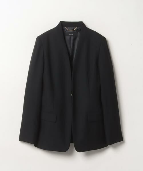 ＊＊allureville / アルアバイル ノーカラージャケット | ウールバーズアイノーカラージャケット | 詳細29