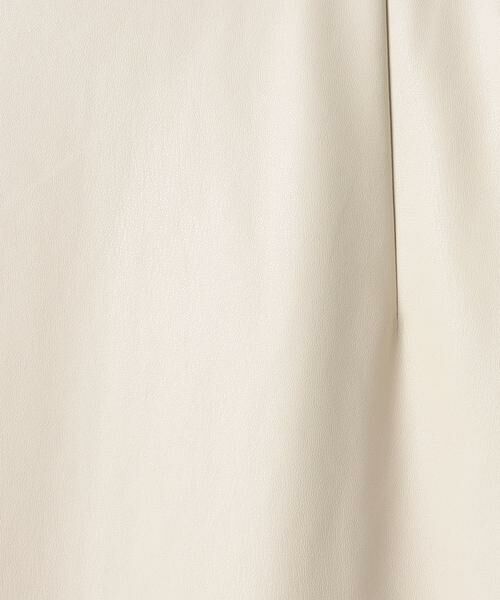 ＊＊allureville / アルアバイル スカート | フェイクレザーバックスリットスカート | 詳細1