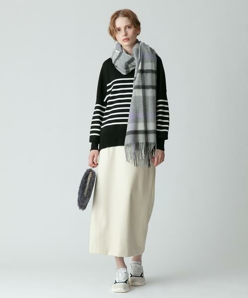 セール】 フェイクレザーバックスリットスカート （スカート