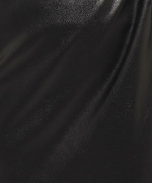 ＊＊allureville / アルアバイル スカート | フェイクレザーバックスリットスカート | 詳細20