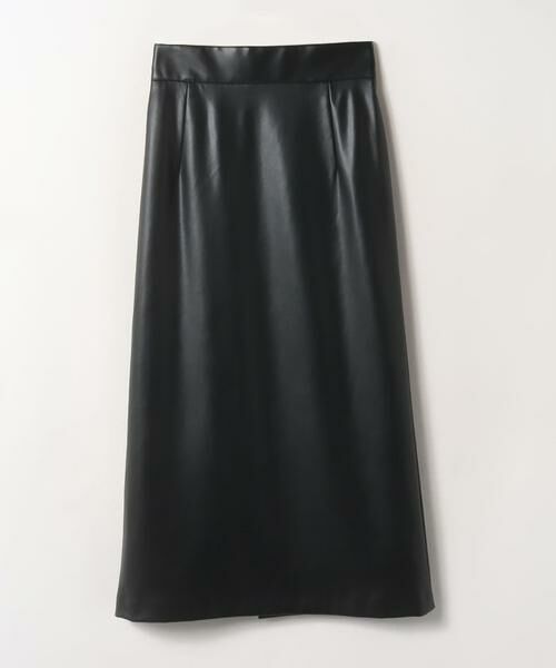 ＊＊allureville / アルアバイル スカート | フェイクレザーバックスリットスカート | 詳細21