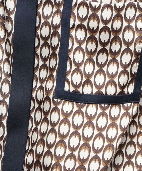 ＊＊allureville / アルアバイル シャツ・ブラウス | モダンチェーンプリント配色シャツ | 詳細6