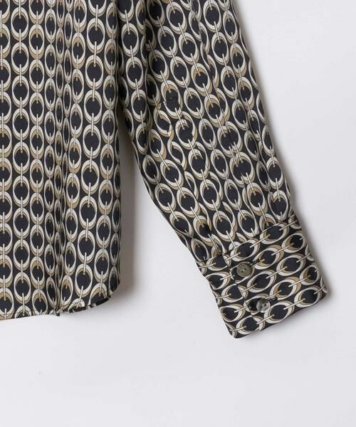 ＊＊allureville / アルアバイル シャツ・ブラウス | モダンチェーンプリント配色シャツ | 詳細20