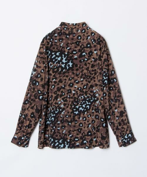 ＊＊allureville / アルアバイル シャツ・ブラウス | レオパードプリントフロントフリルブラウス | 詳細12