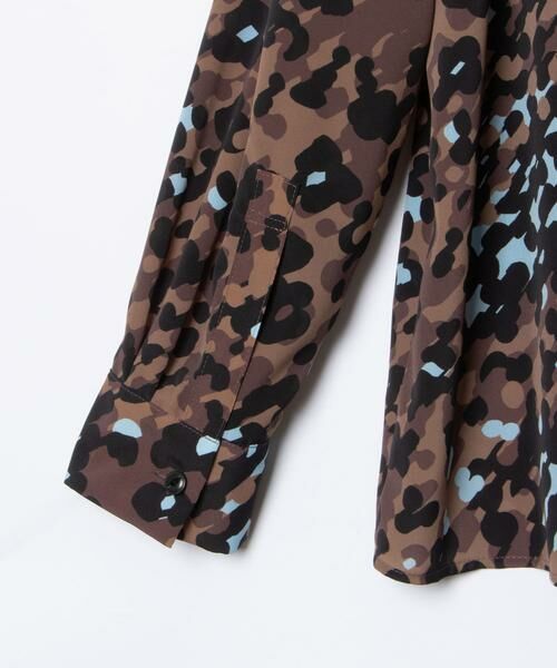 ＊＊allureville / アルアバイル シャツ・ブラウス | レオパードプリントフロントフリルブラウス | 詳細14
