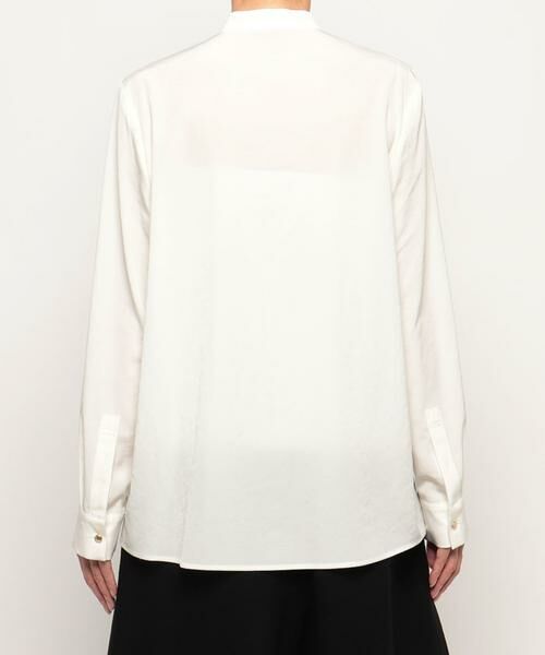 セール】 トリアセポリエステルフロントフリルブラウス （シャツ