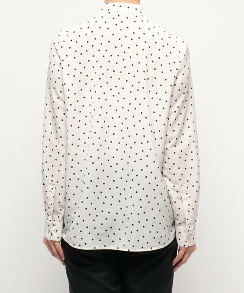 セール】 ドットフリルブラウス （シャツ・ブラウス