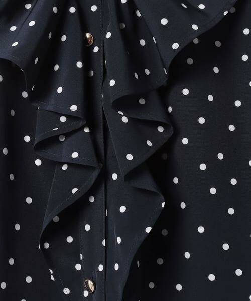 セール】 ドットフリルブラウス （シャツ・ブラウス