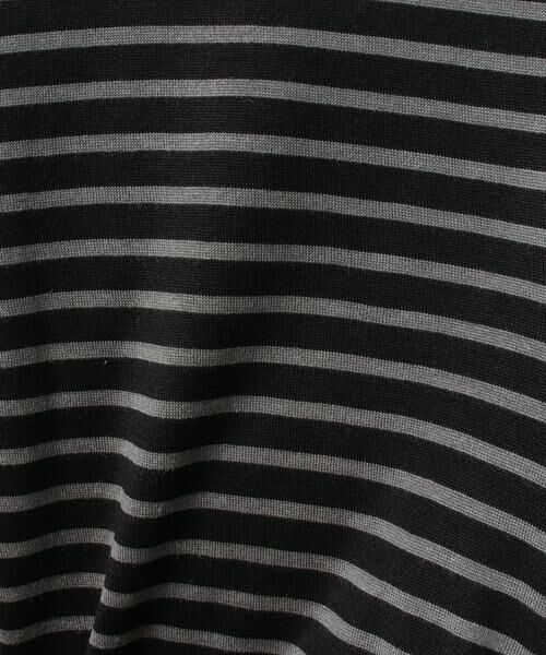 ＊＊allureville / アルアバイル カットソー | ウールボーダータートルプルオーバー | 詳細7