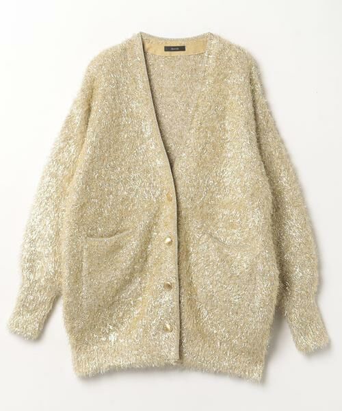 セール】 シャイニーフェザーカーディガン （カーディガン・ボレロ