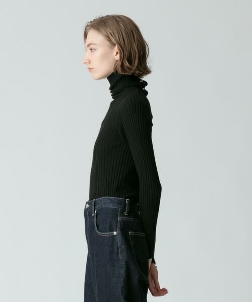 ＊＊allureville / アルアバイル ニット・セーター | 釦ディティール2WAY ネックリブプルオーバー | 詳細10