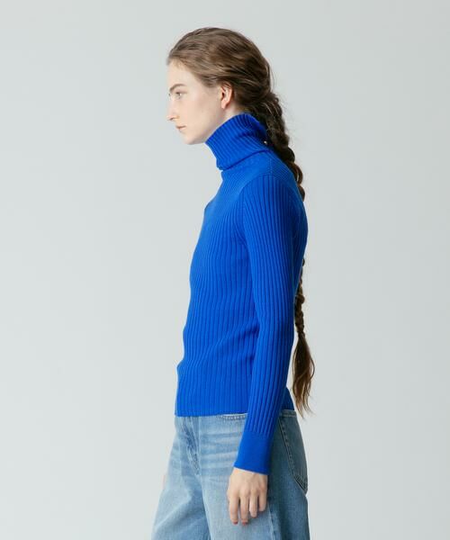 ＊＊allureville / アルアバイル ニット・セーター | 釦ディティール2WAY ネックリブプルオーバー | 詳細15